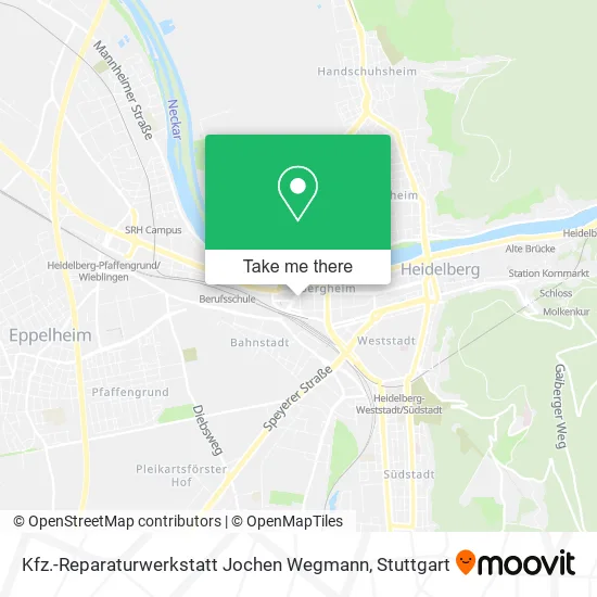 Карта Kfz.-Reparaturwerkstatt Jochen Wegmann