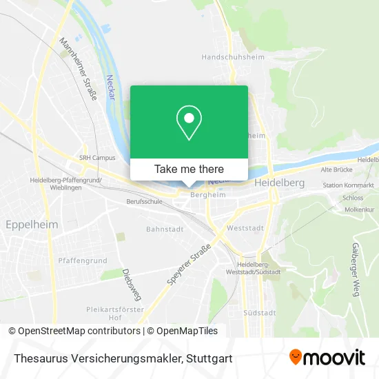 Карта Thesaurus Versicherungsmakler