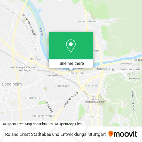 Roland Ernst Städtebau und Entwicklungs map