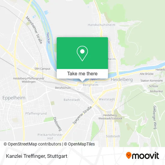 Карта Kanzlei Treffinger