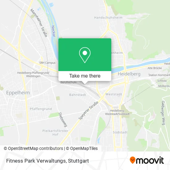 Карта Fitness Park Verwaltungs
