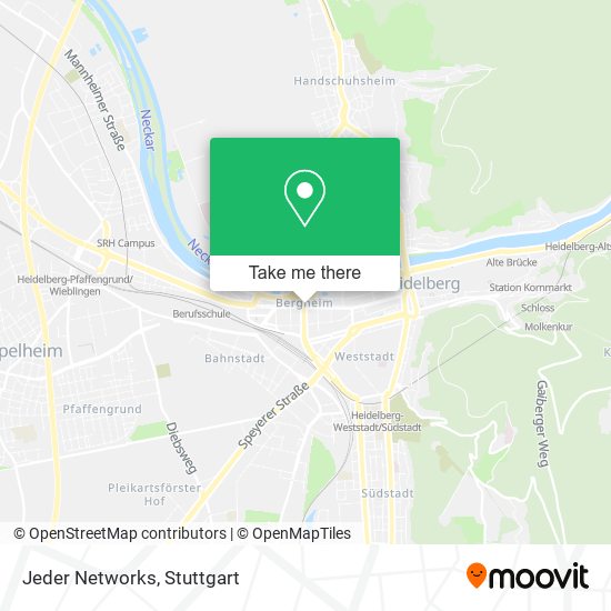 Jeder Networks map