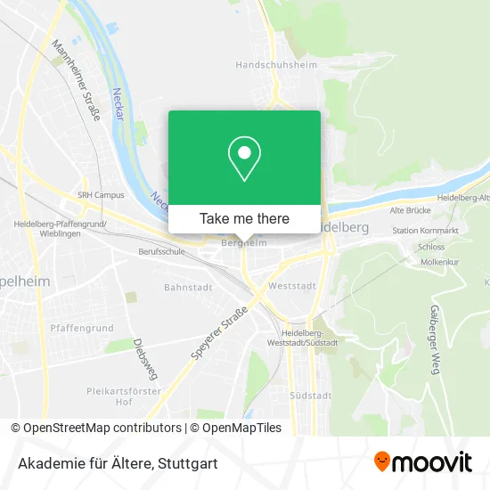 Карта Akademie für Ältere