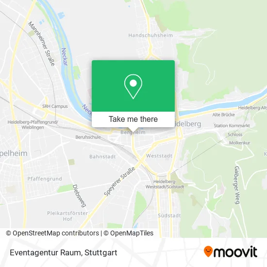 Карта Eventagentur Raum