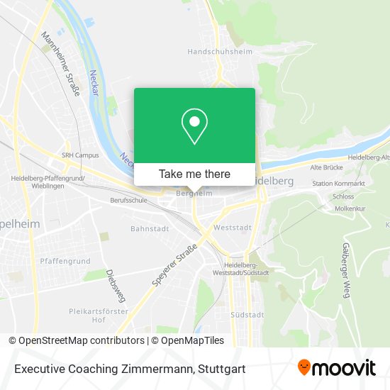Карта Executive Coaching Zimmermann