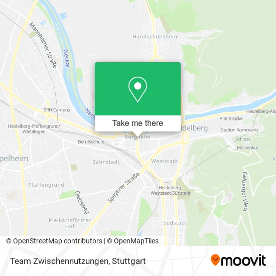 Карта Team Zwischennutzungen