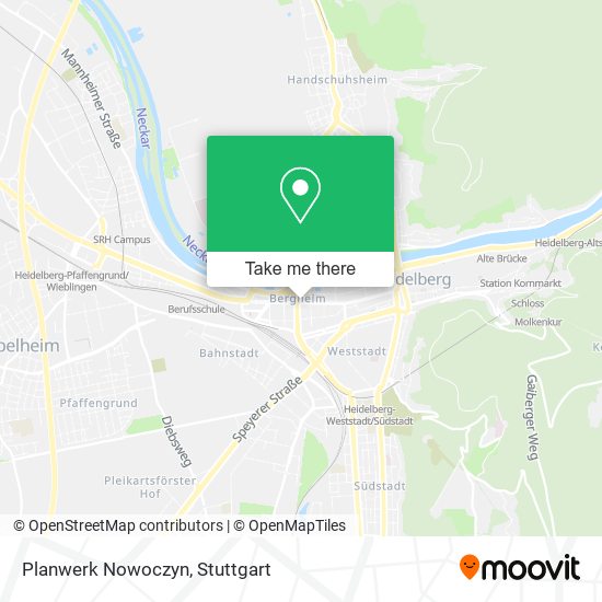 Карта Planwerk Nowoczyn
