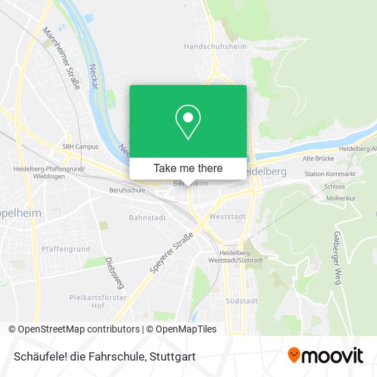 Schäufele! die Fahrschule map