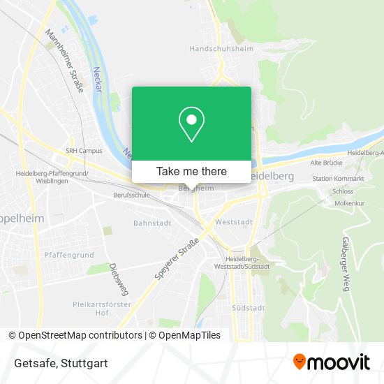 Карта Getsafe