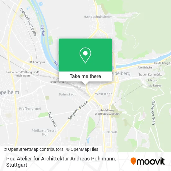 Карта Pga Atelier für Archittektur Andreas Pohlmann