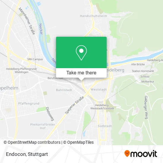 Endocon map