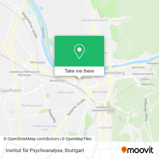 Карта Institut für Psychoanalyse