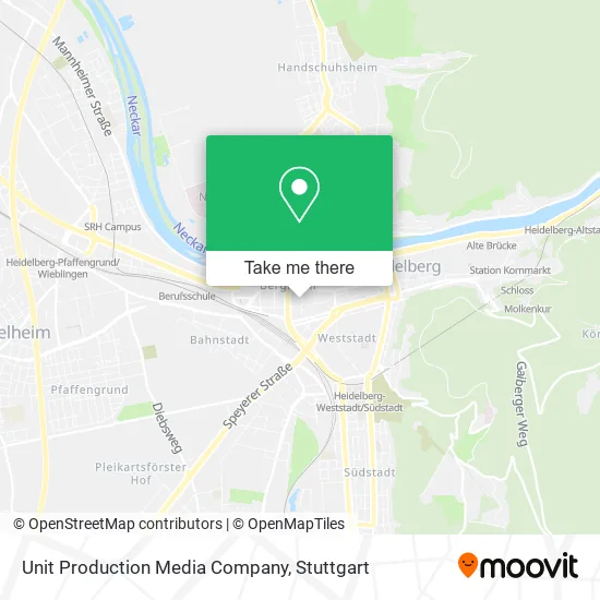Unit Production Media Company map