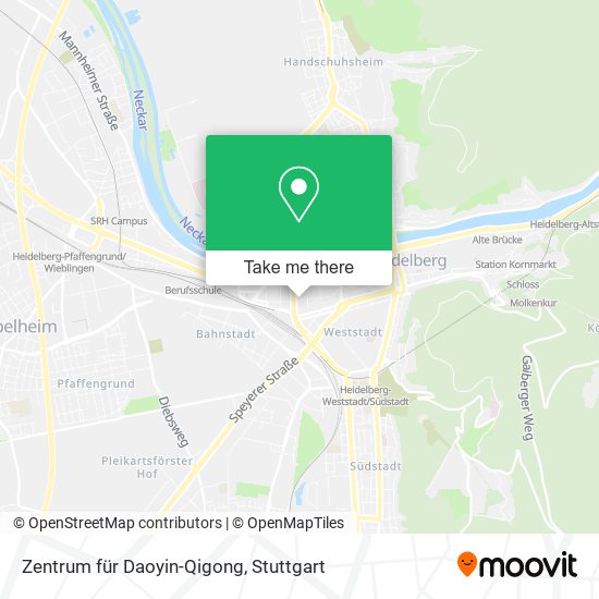 Карта Zentrum für Daoyin-Qigong