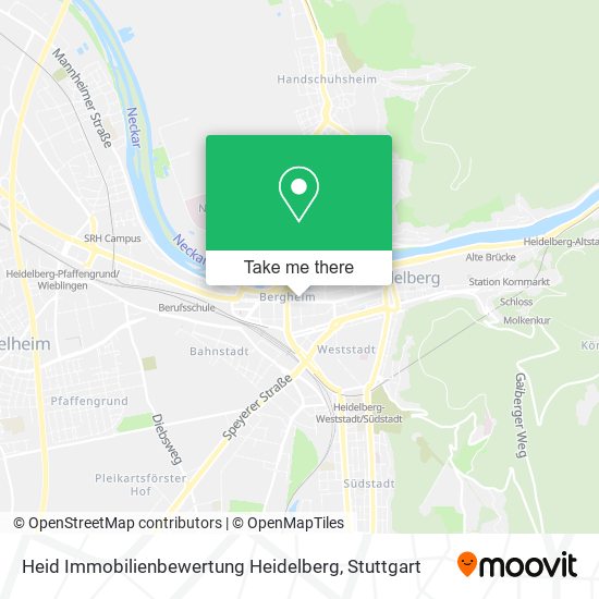 Heid Immobilienbewertung Heidelberg map