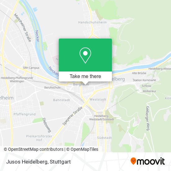 Карта Jusos Heidelberg