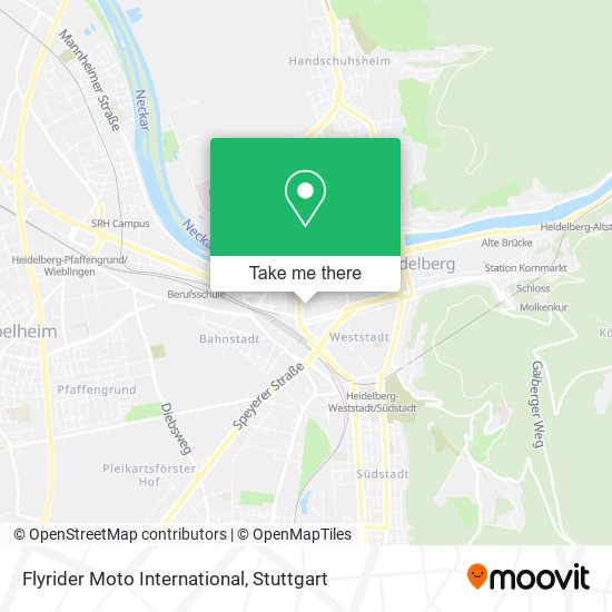 Flyrider Moto International map