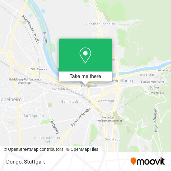 Карта Dongo