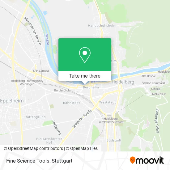 Карта Fine Science Tools