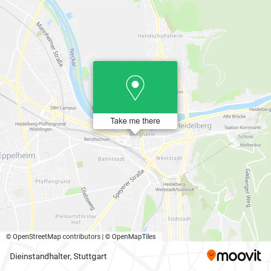 Карта Dieinstandhalter