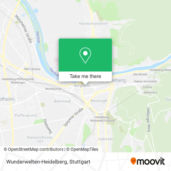 Карта Wunderwelten-Heidelberg