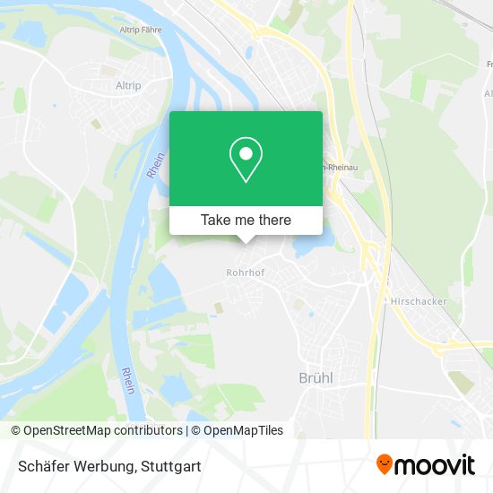 Карта Schäfer Werbung