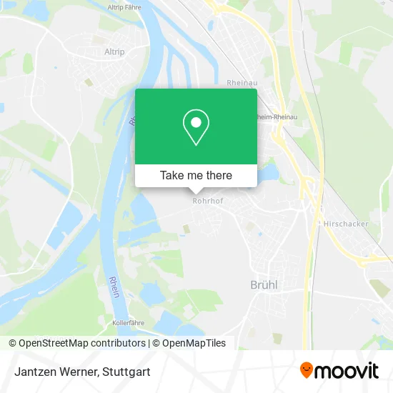 Карта Jantzen Werner