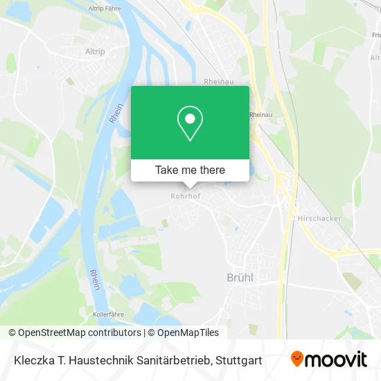 Карта Kleczka T. Haustechnik Sanitärbetrieb