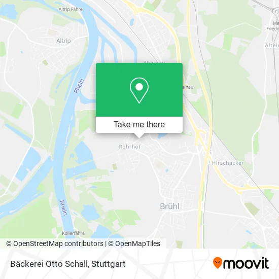 Карта Bäckerei Otto Schall