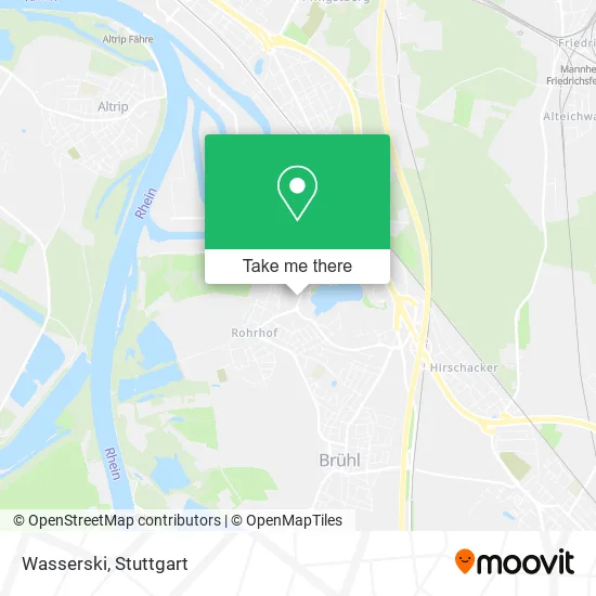 Карта Wasserski