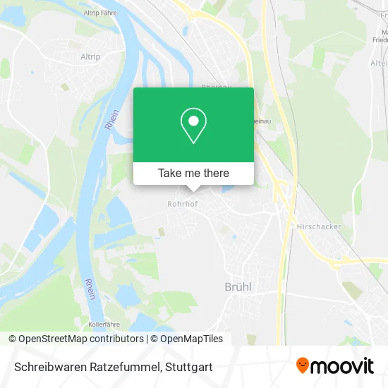 Карта Schreibwaren Ratzefummel