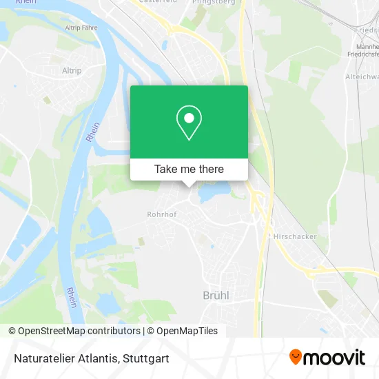 Карта Naturatelier Atlantis