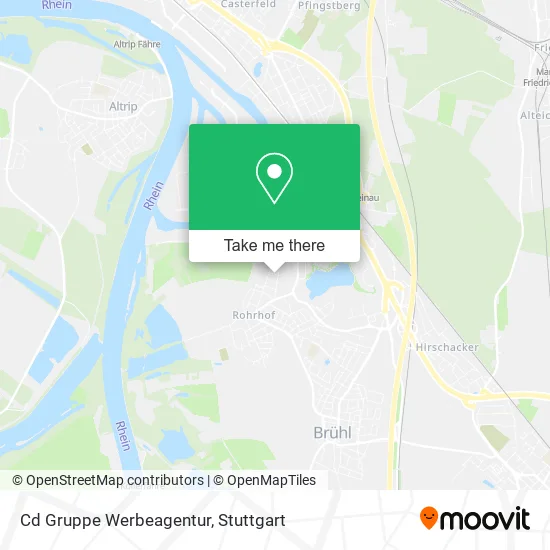 Карта Cd Gruppe Werbeagentur