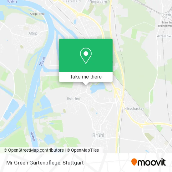 Карта Mr Green Gartenpflege