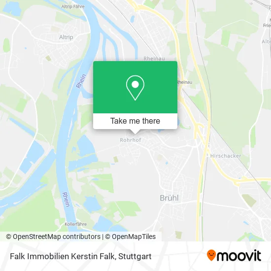 Карта Falk Immobilien Kerstin Falk