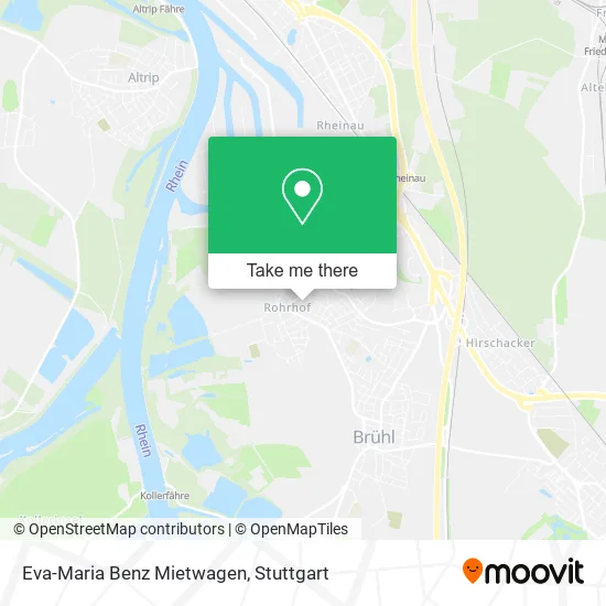 Карта Eva-Maria Benz Mietwagen