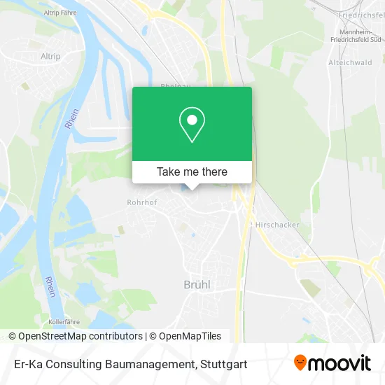 Карта Er-Ka Consulting Baumanagement