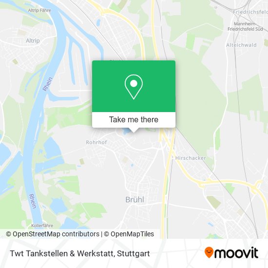 Twt Tankstellen & Werkstatt map