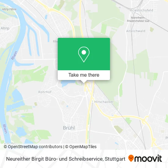 Карта Neureither Birgit Büro- und Schreibservice
