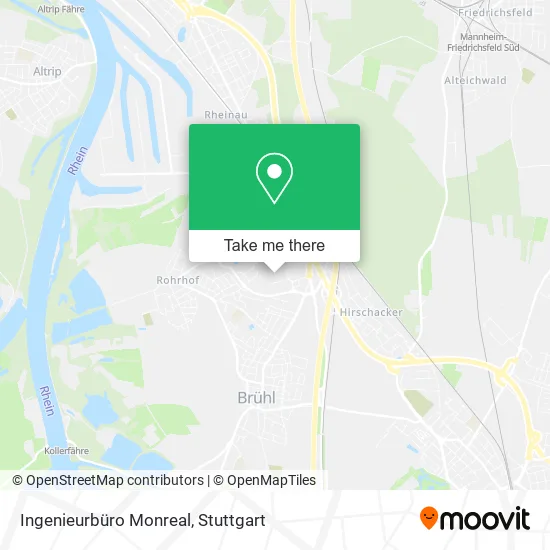 Карта Ingenieurbüro Monreal