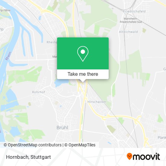 Hornbach map