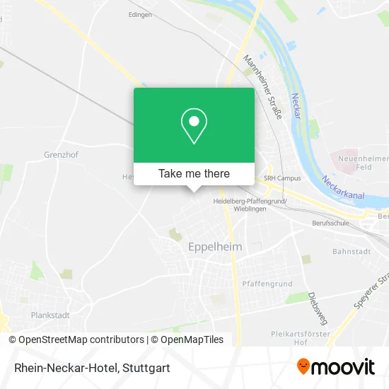 Карта Rhein-Neckar-Hotel