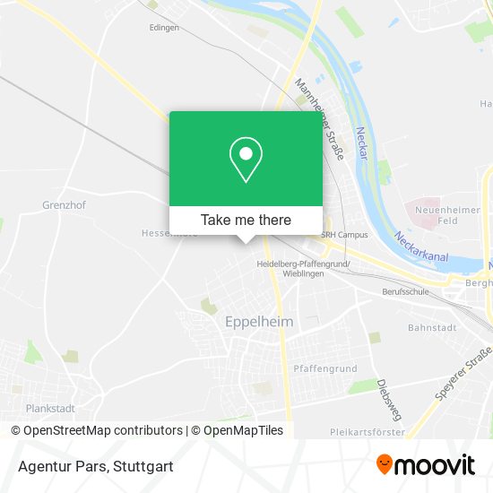 Agentur Pars map