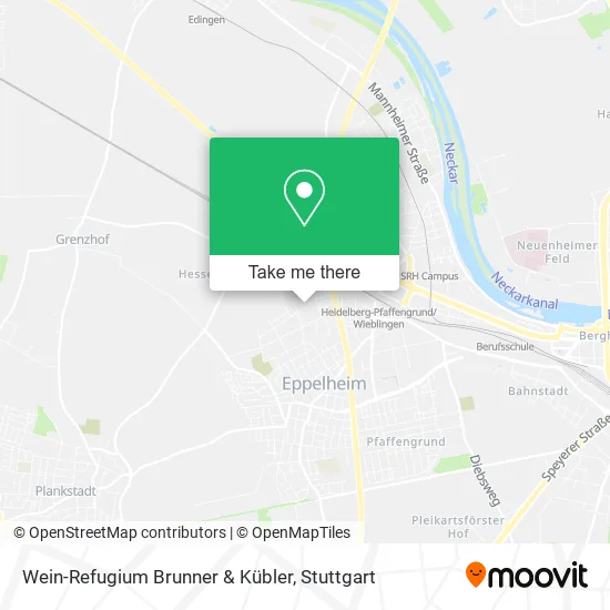 Wein-Refugium Brunner & Kübler map