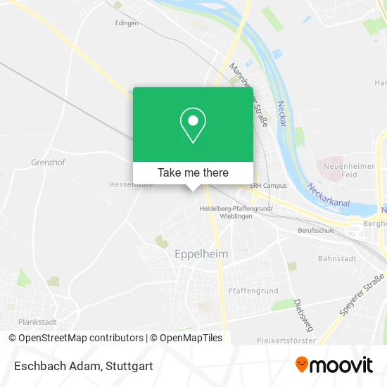 Карта Eschbach Adam