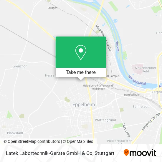 Карта Latek Labortechnik-Geräte GmbH & Co