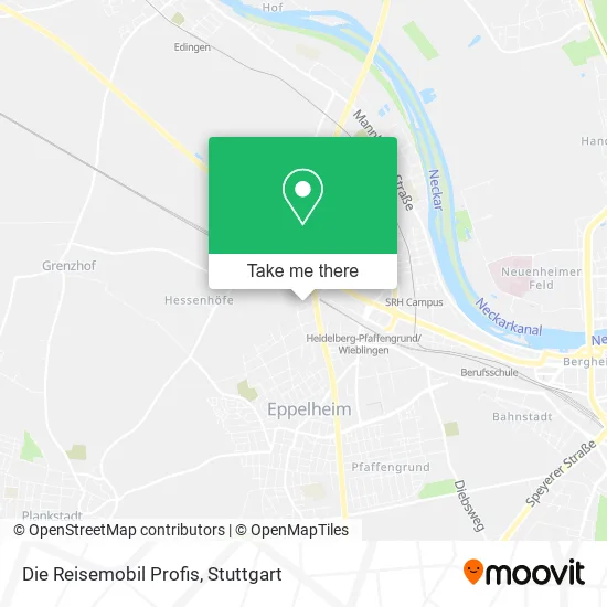 Карта Die Reisemobil Profis