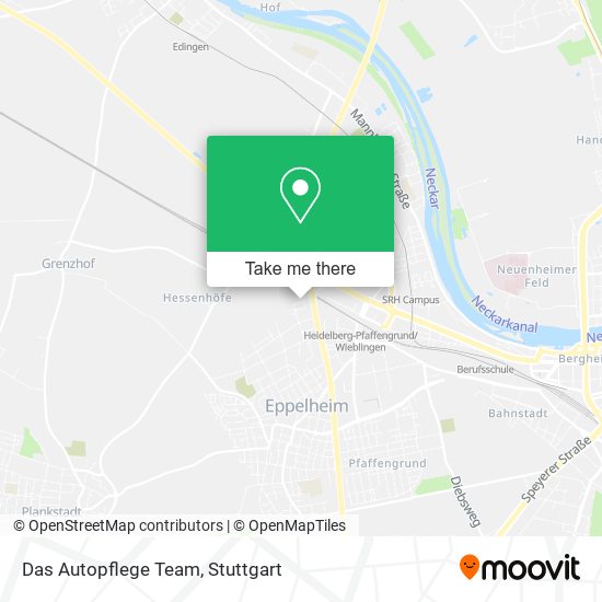 Das Autopflege Team map