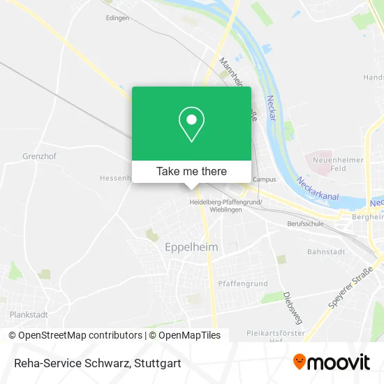 Карта Reha-Service Schwarz