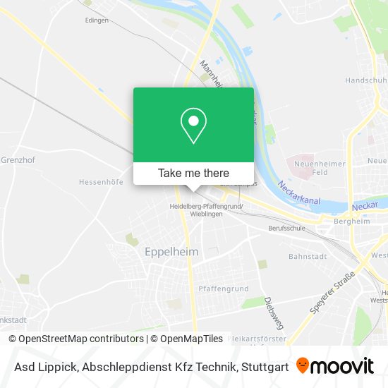 Asd Lippick, Abschleppdienst Kfz Technik map